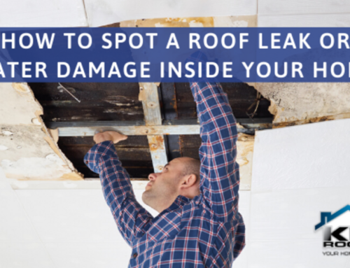 How To Spot A Roof Leak Or Water Damage Inside Your Home